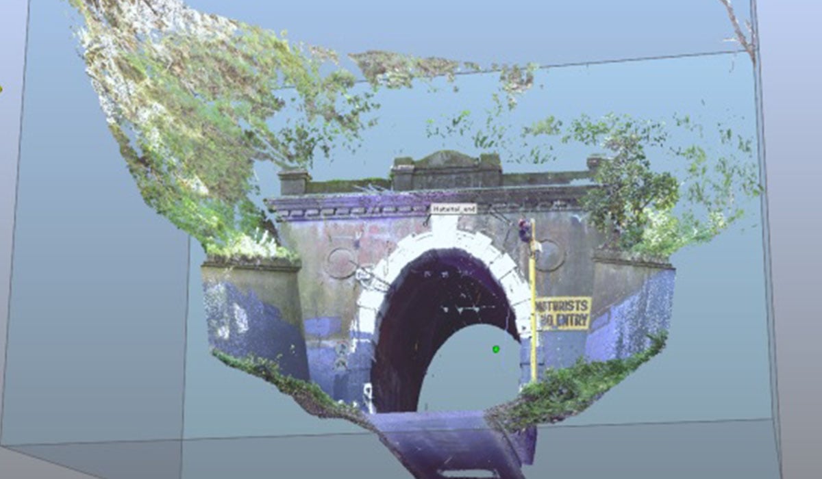 Opus FARO Hataitai Tunnel End Scan